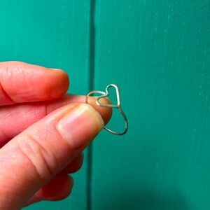 Sterling silver heart ring
